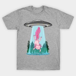 Axolotl Abduction Adventure T-Shirt